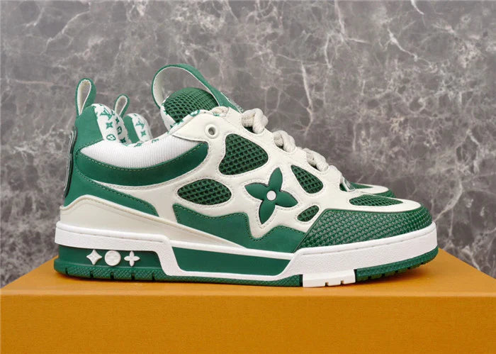 LW SKATE SNEAKER VERT BLANC