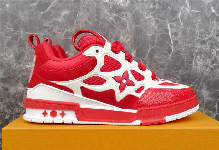 LW SKATE SNEAKER ROUGE ET BLANC