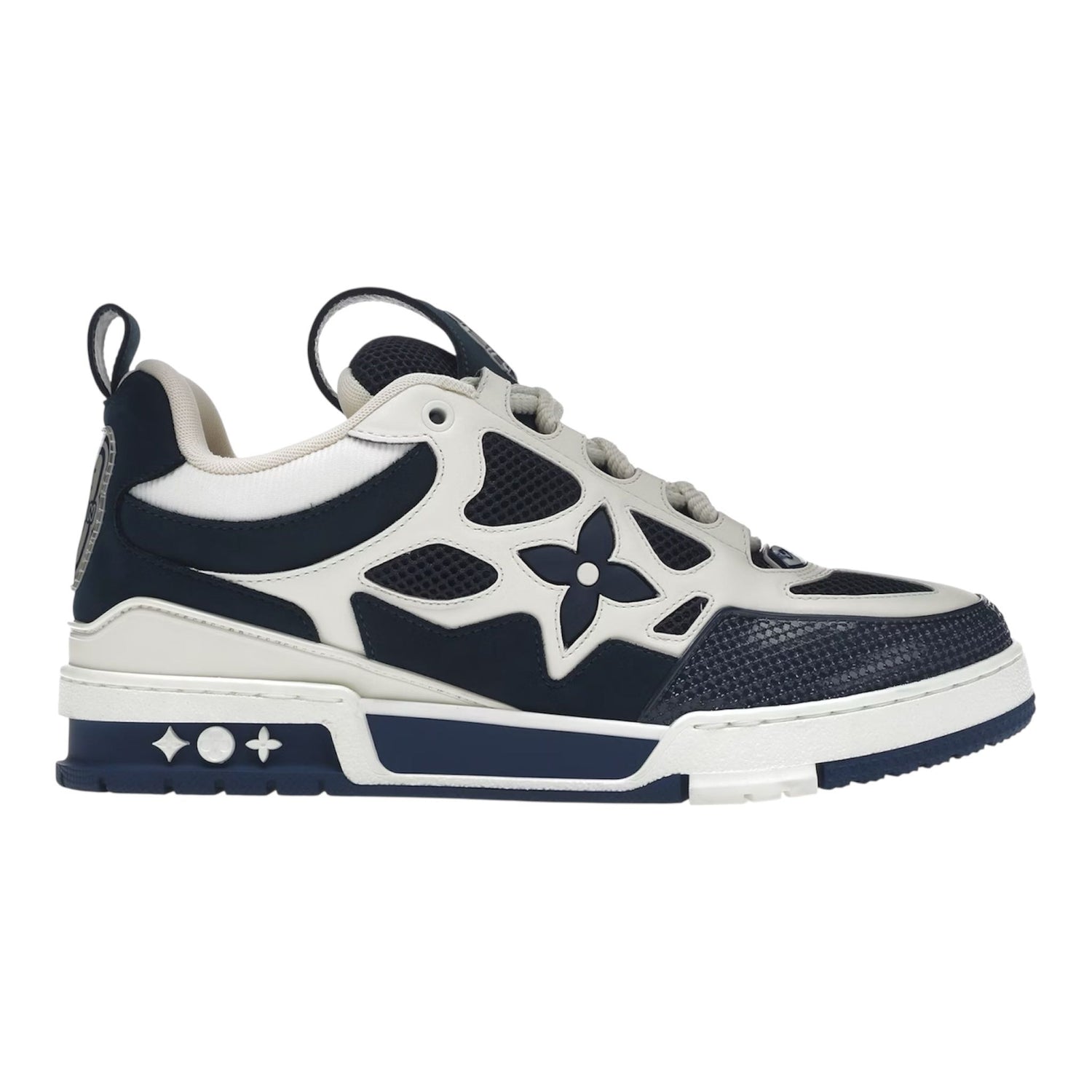 LW SKATE SNEAKER MARINE ET BLANC
