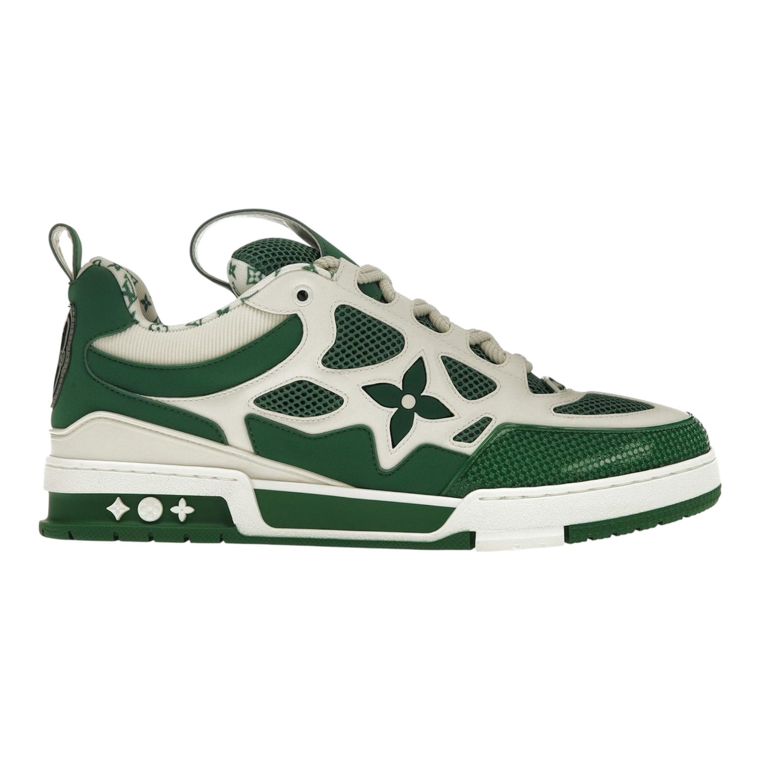 LW SKATE SNEAKER VERT BLANC